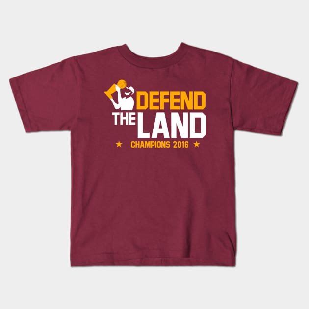 defend the land Kids T-Shirt by upcs